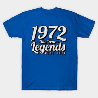 1972 Birth Year T-Shirt
